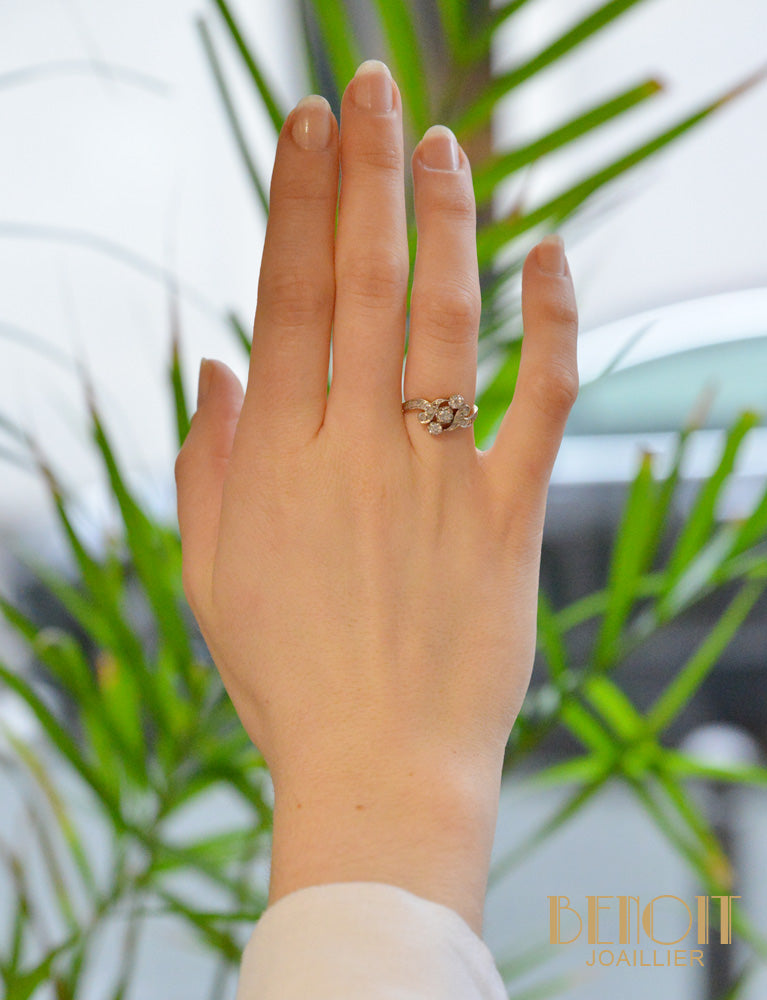 Bague Trilogie Diamants 1900
