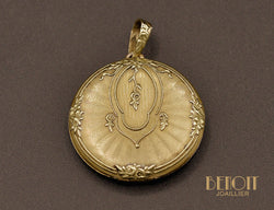 Pendentif Porte-Photo ouvrant Napoléon III