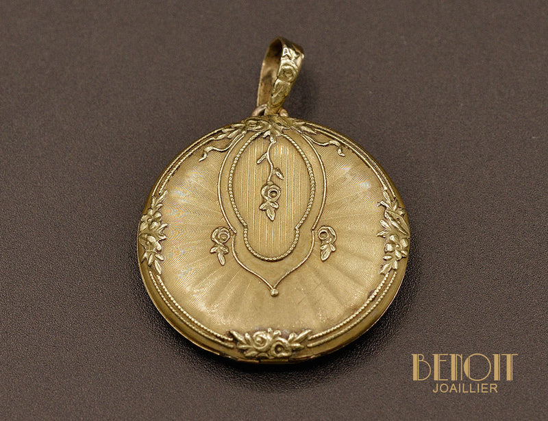 Pendentif Porte-Photo ouvrant Napoléon III
