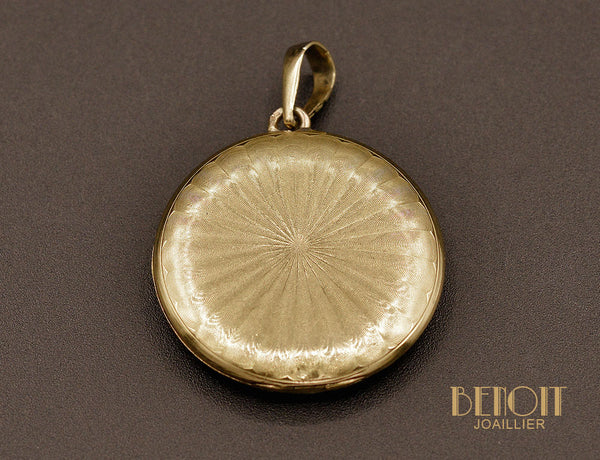 Pendentif Porte-Photo ouvrant Napoléon III