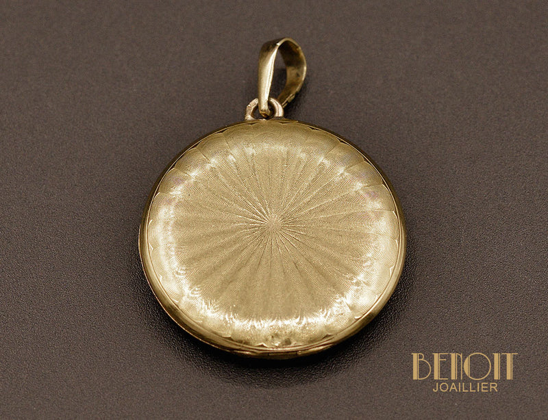 Pendentif Porte-Photo ouvrant Napoléon III