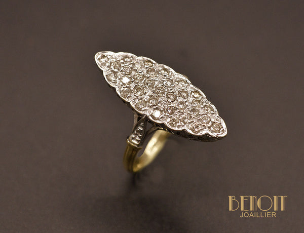 Bague Marquise Diamants