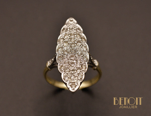 Bague Marquise Diamants