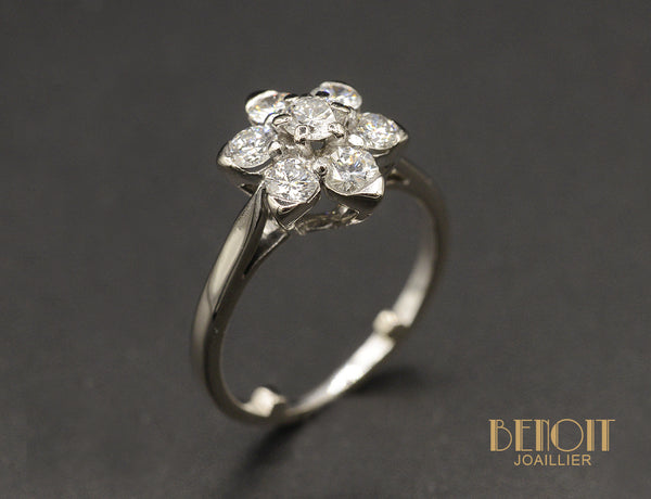 Bague Marguerite Diamant