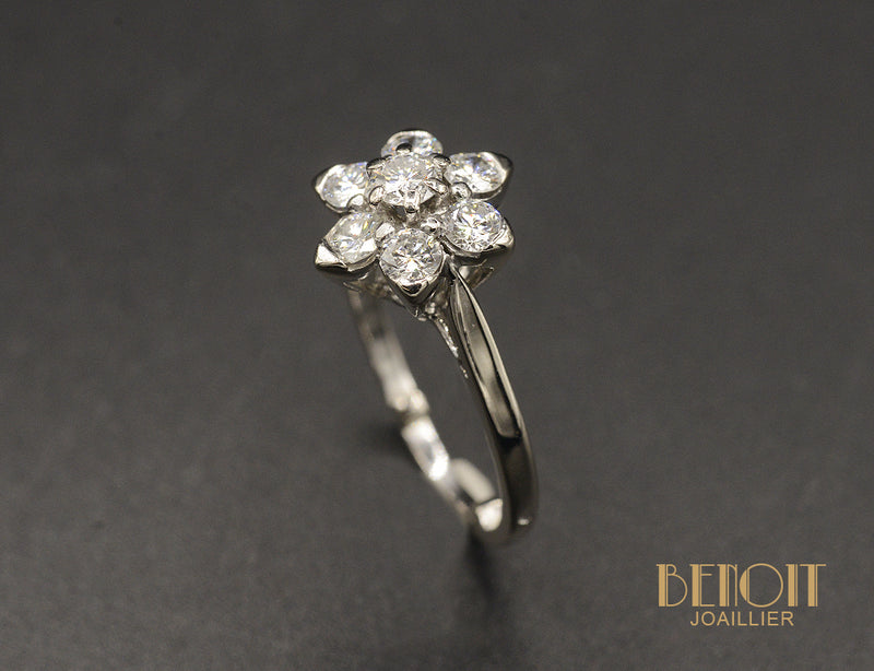 Bague Marguerite Diamant