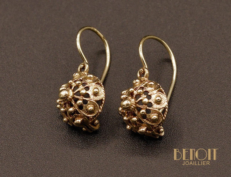 Boucles d'oreilles Filigrane