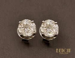 Puces d'Oreilles Diamants