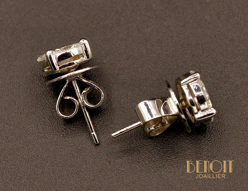 Puces d'Oreilles Diamants