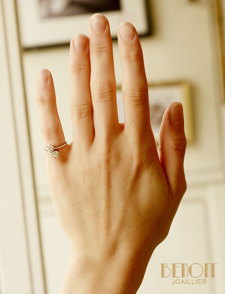 Toi et Moi Diamants Platine