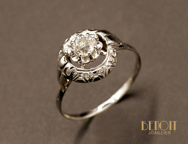 Bague Art Déco Diamant