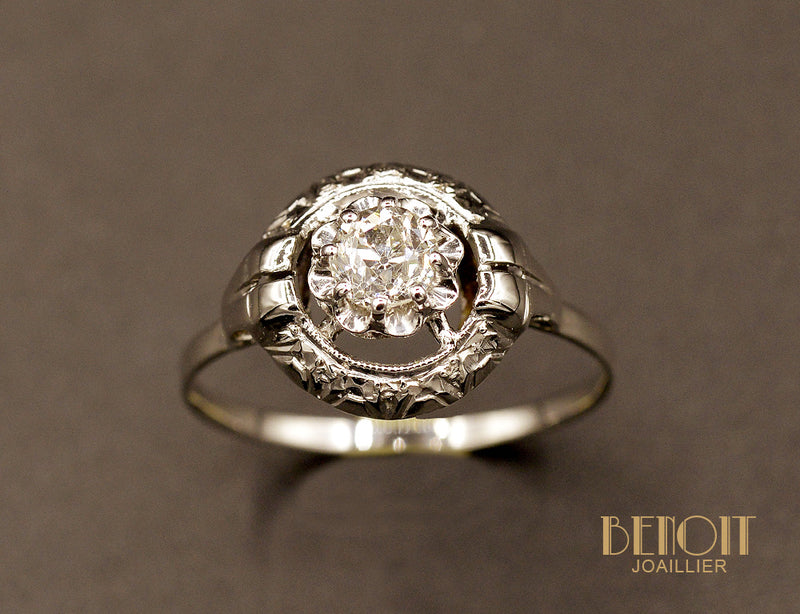 Bague Art Déco Diamant