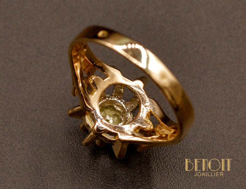 Bague Flocon 1950 diamant