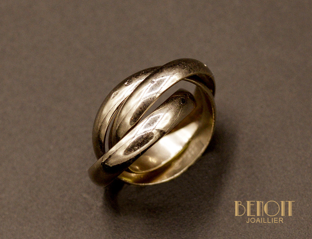 Bijoux Cartier Bague Anneaux Cartier Bague Trois Anneaux Cartier