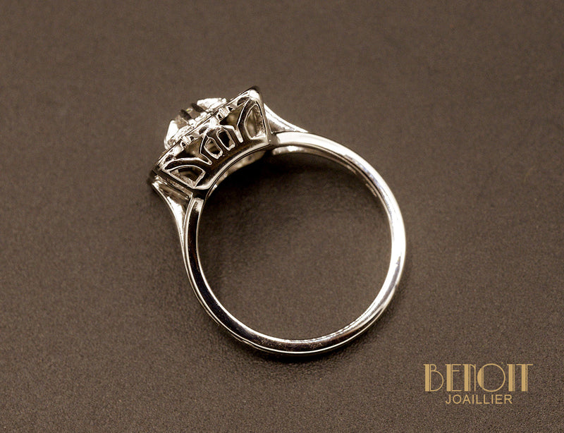 Bague Art Déco Or et Diamants