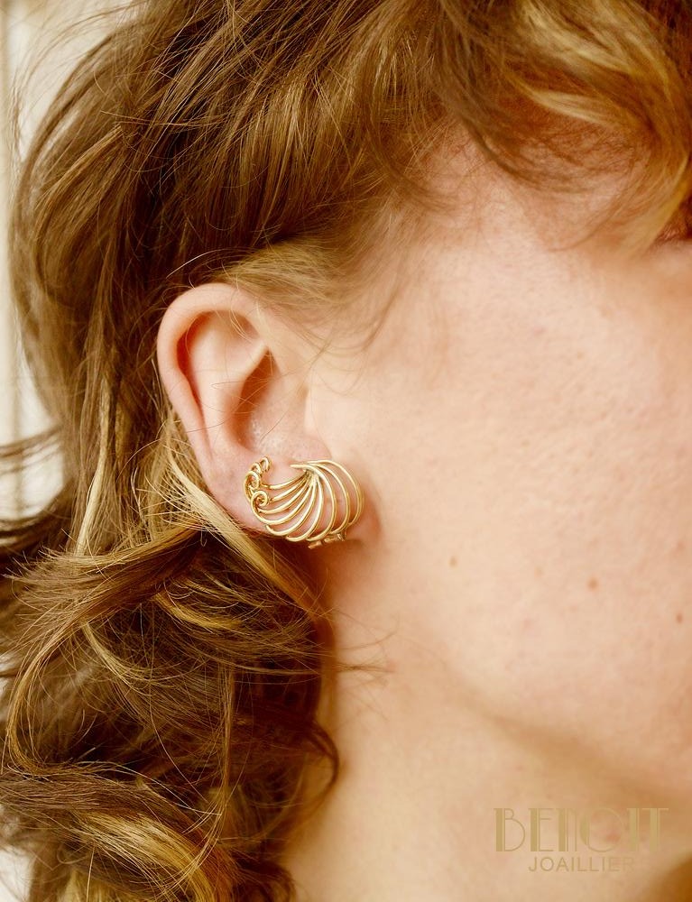 Clips d'Oreilles 1950 et Pendants émaillés