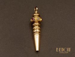 Pendentif "Les Recylés" Remontoir XIXe siècle