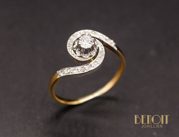 Bague Tourbillon Diamant