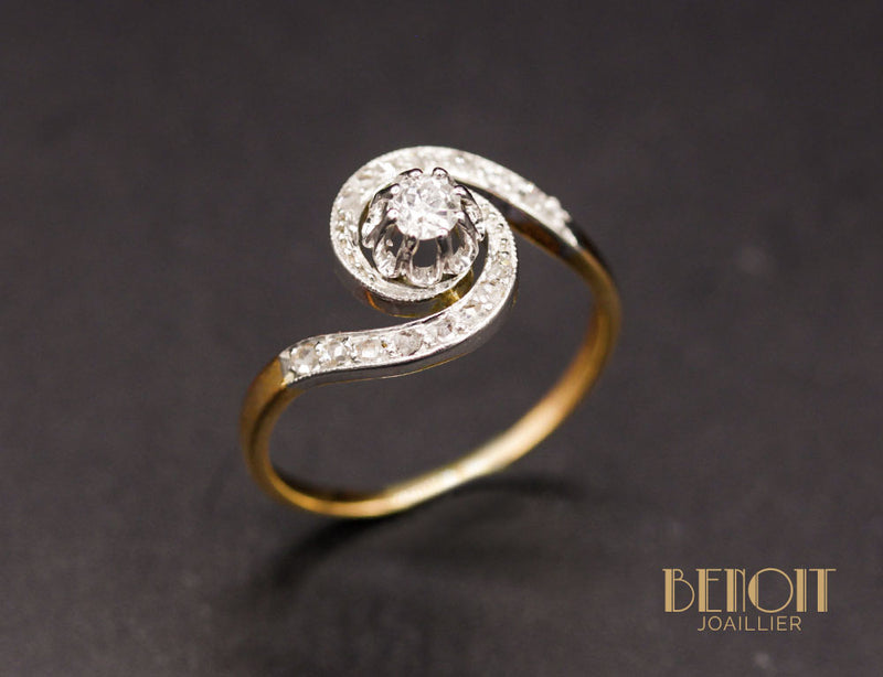 Bague Tourbillon Diamant