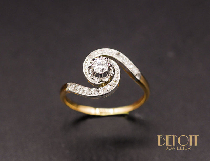 Bague Tourbillon Diamant