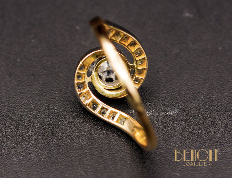 Bague Tourbillon Diamant