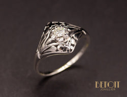 Bague Art Déco Diamant