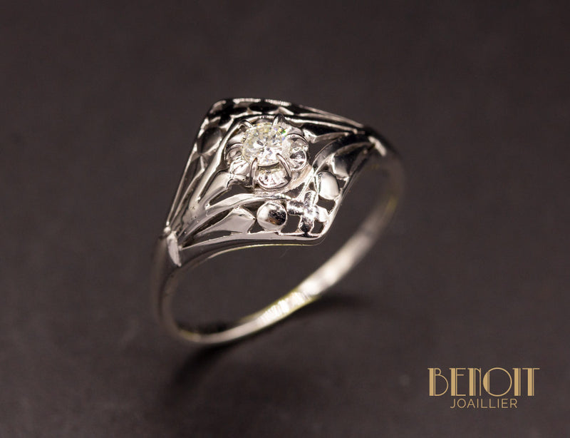 Bague Art Déco Diamant