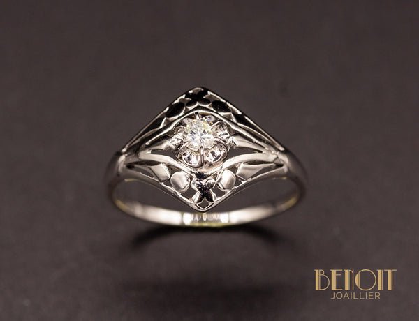 Bague Art Déco Diamant