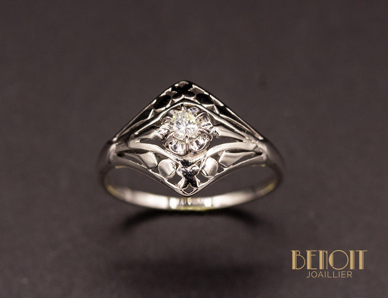 Bague Art Déco Diamant