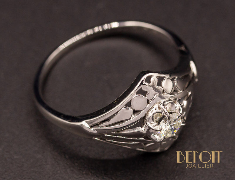 Bague Art Déco Diamant