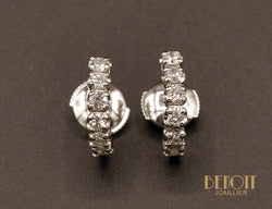 Demi-créoles Diamants