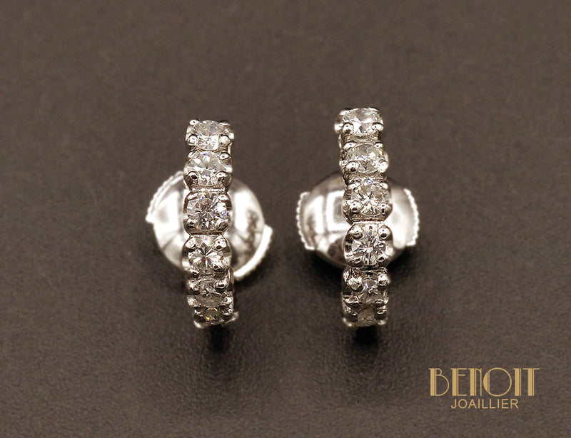 Demi-créoles Diamants
