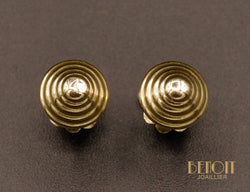Boucles d'oreille Art Déco Modernistes