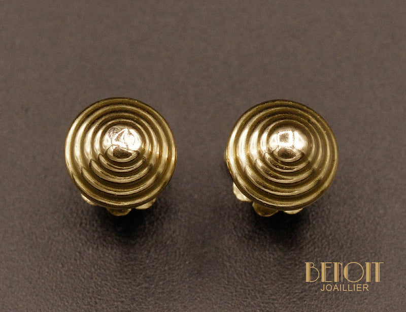 Boucles d'oreille Art Déco Modernistes