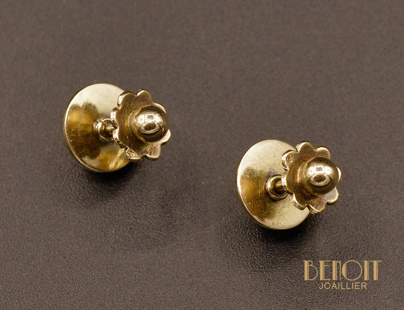 Boucles d'oreille Art Déco Modernistes