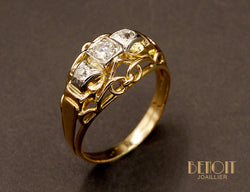 Bague 1950 Or et Diamants