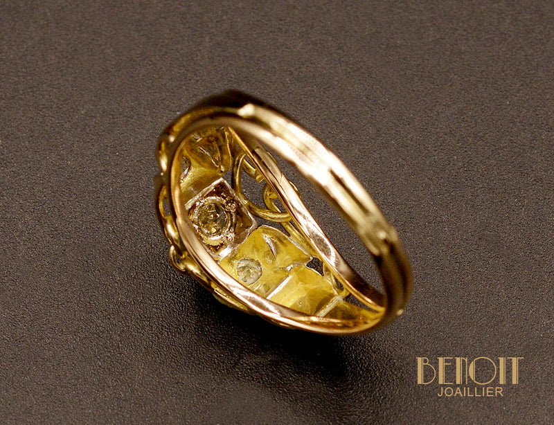 Bague 1950 Or et Diamants