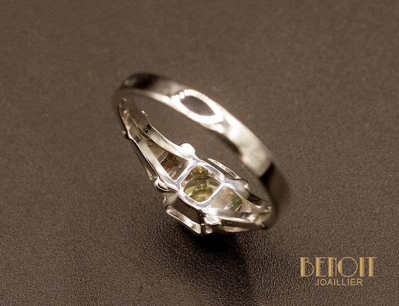 Solitaire Art Déco Diamant