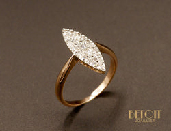Bague Marquise Diamants