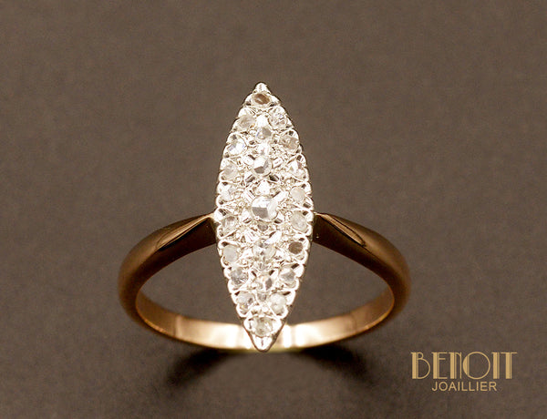 Bague Marquise Diamants