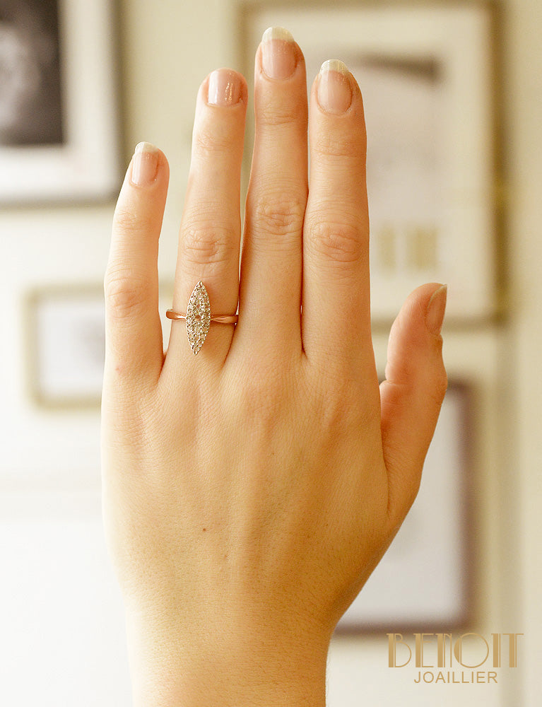 Bague Marquise Diamants