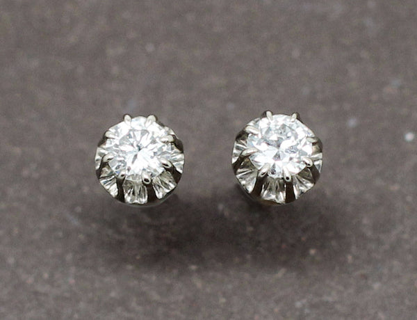 Boucles d'Oreilles Diamants