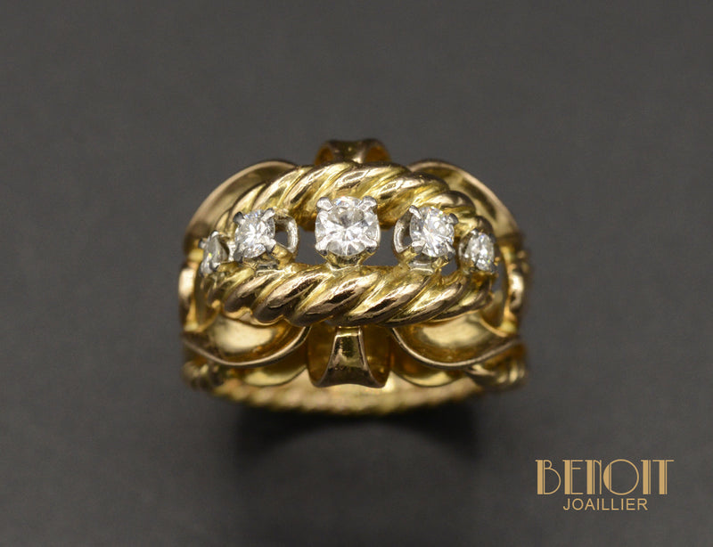 Bague Cocktail 1950