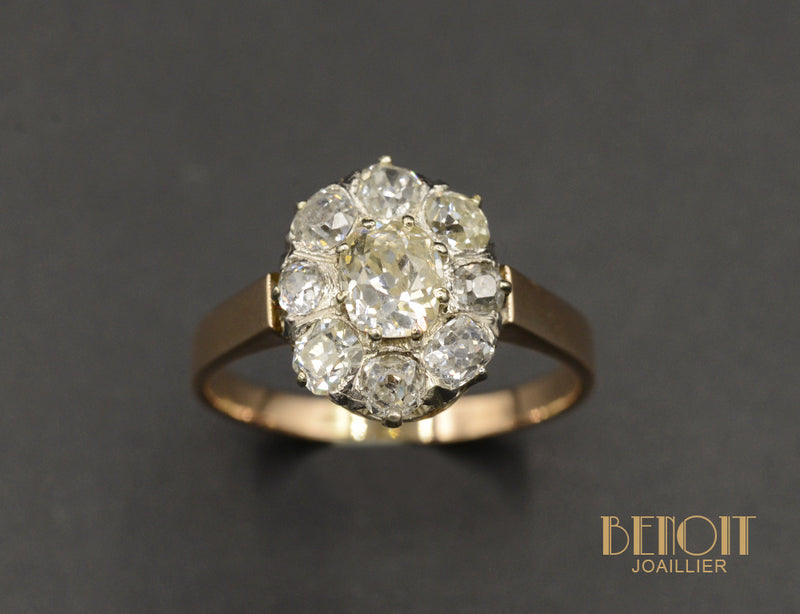 Bague Pompadour Diamants