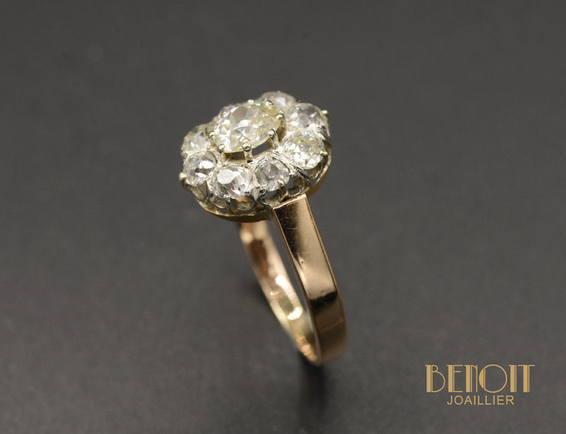 Bague Pompadour Diamants