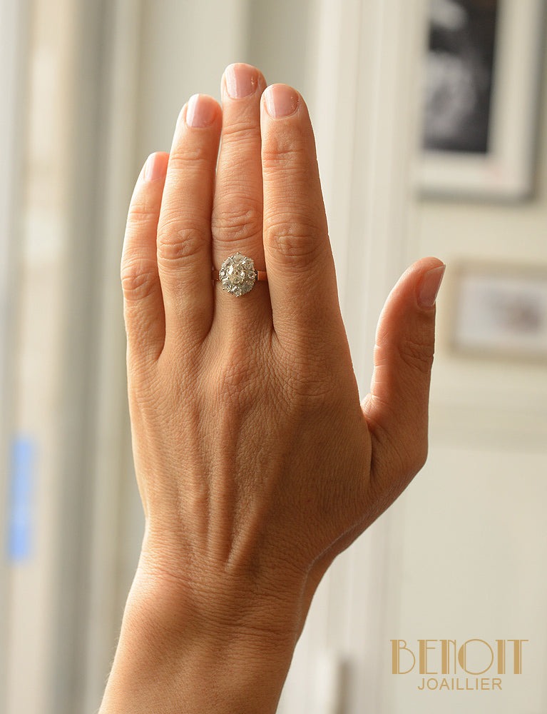 Bague Pompadour Diamants