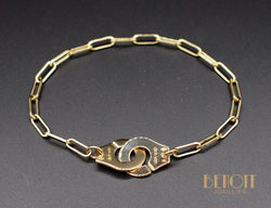 Bracelet "Menottes" Dinh Van R15 Or Jaune