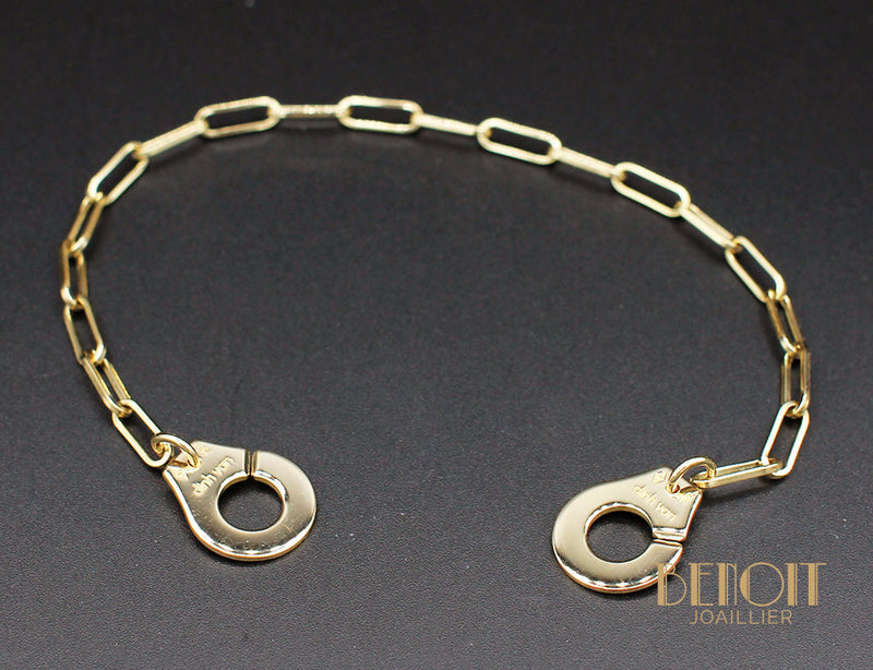 Bracelet "Menottes" Dinh Van R15 Or Jaune
