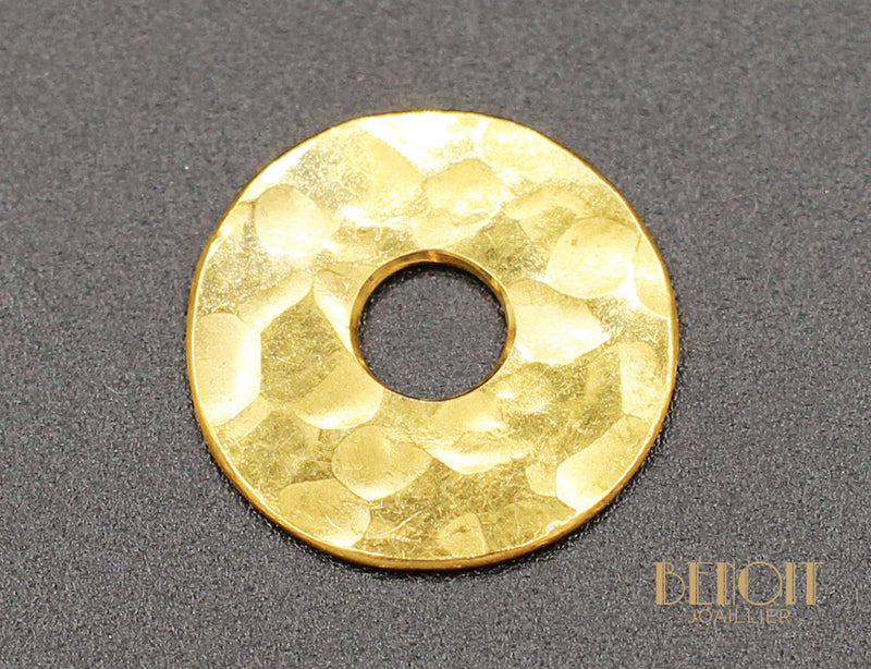 Pendentif "Pi Chinois" Dinh Van Or 24K