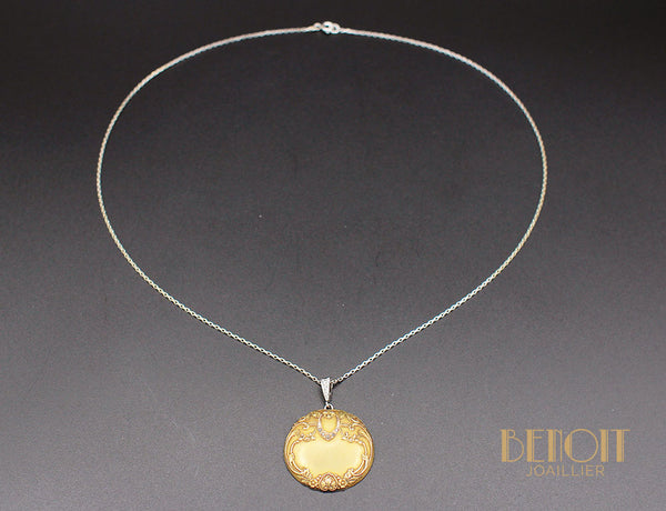 Pendentif "Les Récyclés" Dos de Montre à Gousset