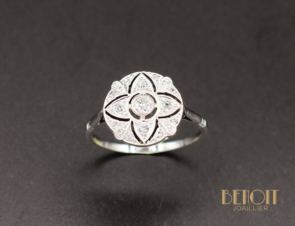 Bague Art Déco Diamants